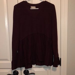 Altar’d state maroon sweater